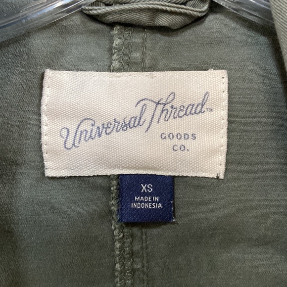 Green Khaki Anorak Universal Thread Goods Co. Jacket - Picture 5 of 10